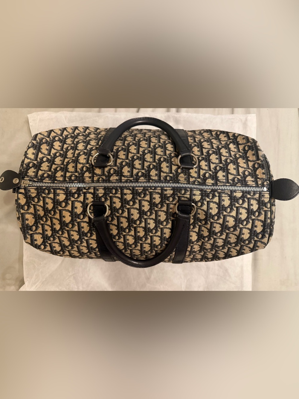 Christian Dior Oblique Monogram Boston/Duffle Bag - Picture 8 of 16